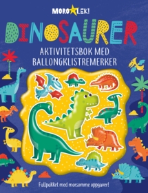 Dinosaurer. Aktivitetsbok med ballongklistremerker