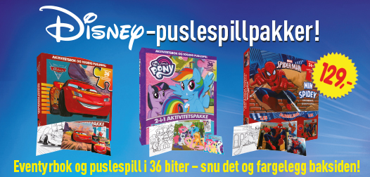 Disney puslespillpakker