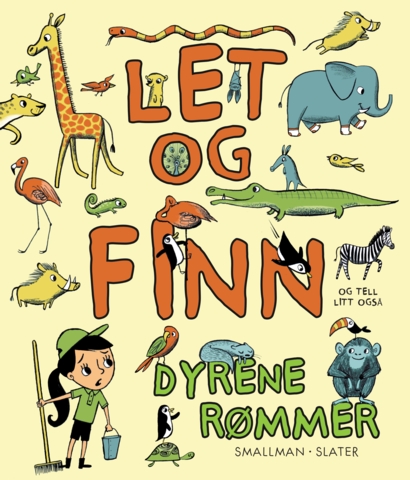 Dyrene rømmer. Let og finn