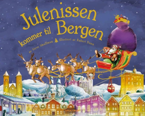 Julenissen kommer til Bergen. God, gammeldags jul