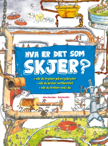 Hva er det som skjer?. • når du trykker på en lysbryter
• når du bruker nettbrettet
• når du trekker ned i do