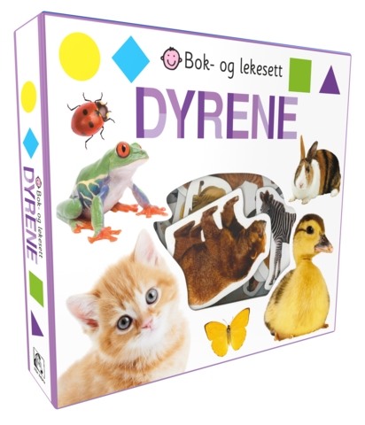 Dyrene. Bok- og lekesett