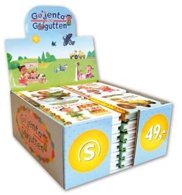 Display Go´gutten og Go´jenta (borddisplay prepakk 6x4T, 24 bøker)