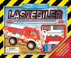 Lastebiler. Modellbyggeren. Lastebilmodell med motor, aktivitetsbok, klistremerker