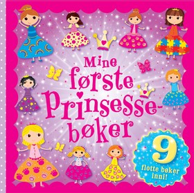 Mine første prinsessebøker (9 bøker i 1)