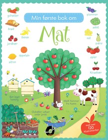 Min første bok om mat. Klistremerkeaktivitetsbok