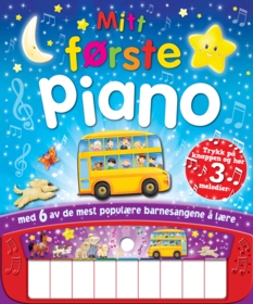 Mitt første piano (bok med tangenter)