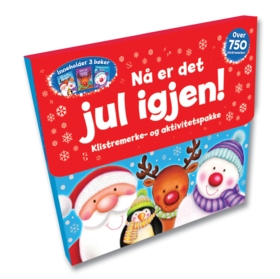 Nå er det jul igjen! (Veske med 3 aktivitetsbøker)