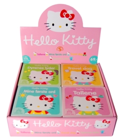 Display Hello Kitty (borddisplay prepakk 7x4T, 28 bøker)