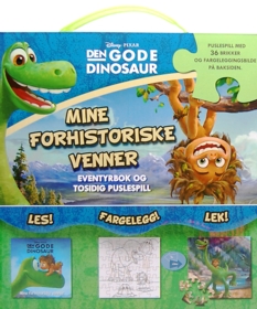 Den gode dinosaur. Mine forhistoriske venner. Eventyrbok og tosidig puslespill