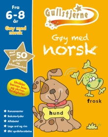 Gøy med norsk. Fra 6-8 år. Egenprod gullstjerne