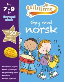 Gøy med norsk. Fra 7-9 år. Egenprod gullstjerne