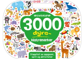 Aktivitetspad – 3000 DYRE-klistremerker