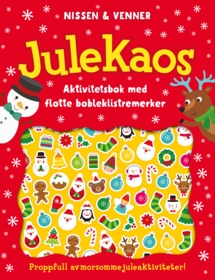 Julekaos. Aktivitetsbok med bobleklistremerker