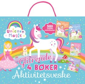 Glitrende aktivitetsveske. Unicorn Magic