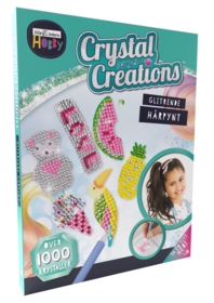 Glitrende hårpynt. Crystal Creations