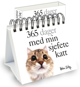 365 dager med min sjefete katt. Evighetskalender.